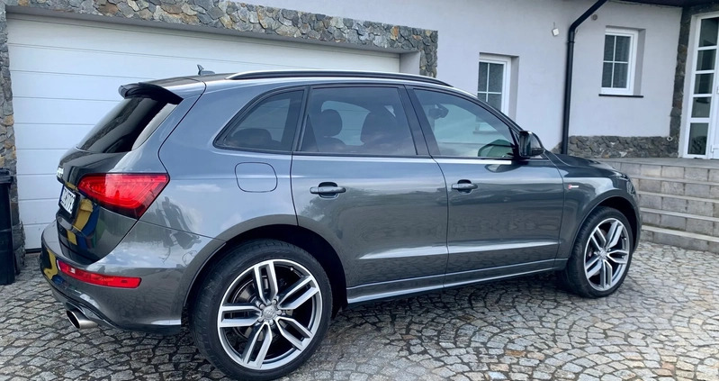 Audi SQ5 cena 115000 przebieg: 117500, rok produkcji 2015 z Góra małe 92